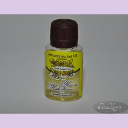 Масло МАКАДАМИИ/ Macadamia Nut Oil Unrefined / нерафинированное/ 20 ml